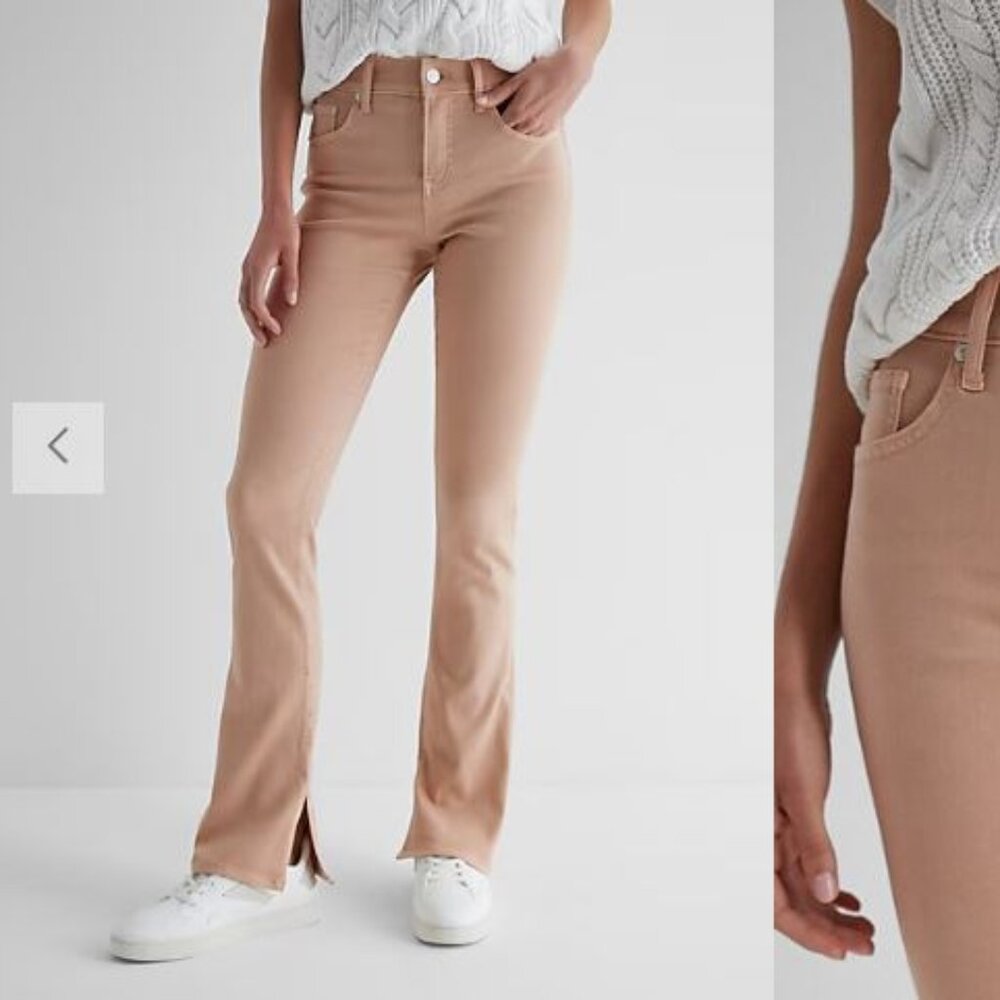 Mid Rise Pink Skyscraper Jeans NWOT